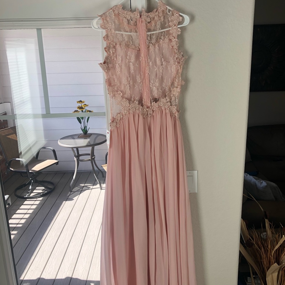 Light Pink Bridesmaid, Prom and/or Homecoming Dress. Never worn— tags still on.